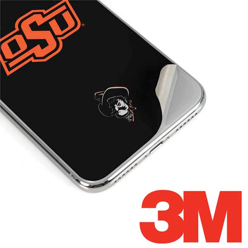 Oklahoma State University OSU on Black iPhone 11 Pro Skin